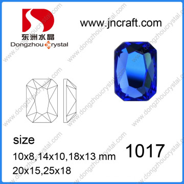 2015 mode plat retour bijoux en cristal pierre (dz-1017)